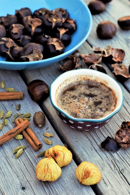 Cinnamon and Nutmeg Roasted Chestnuts