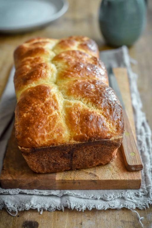 Classic French Brioche Loaf