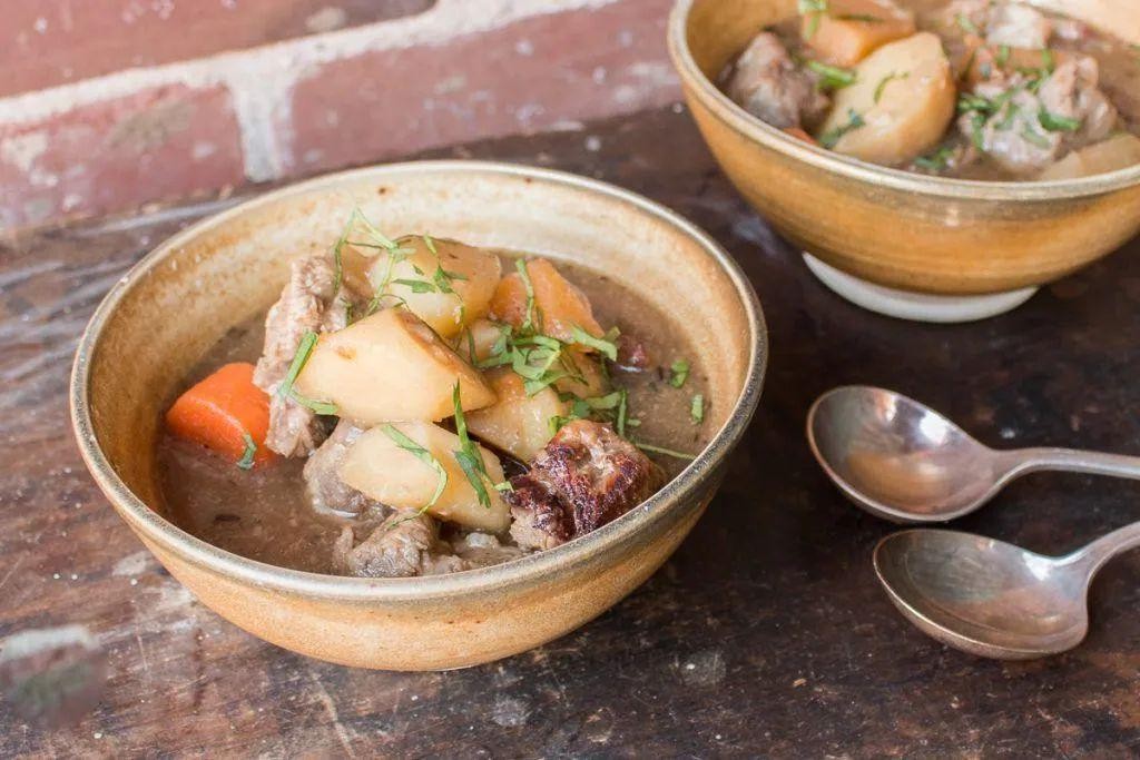 Classic Irish Lamb Stew with Root Vegetables