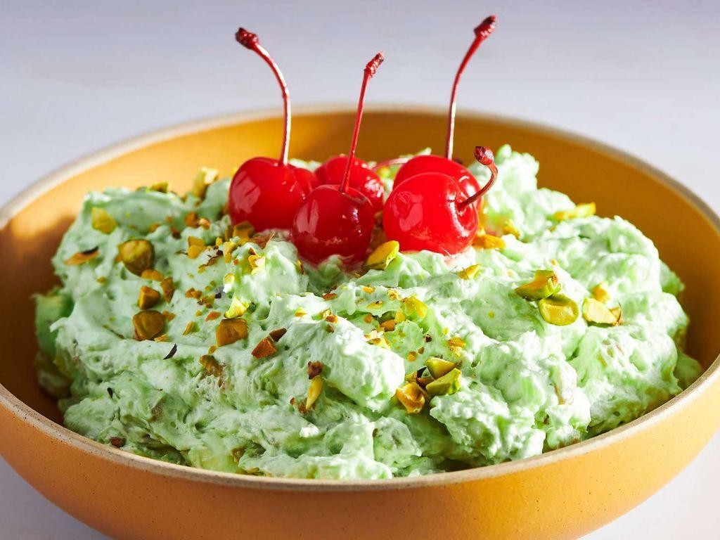 Classic Watergate Salad with Pistachio Pudding