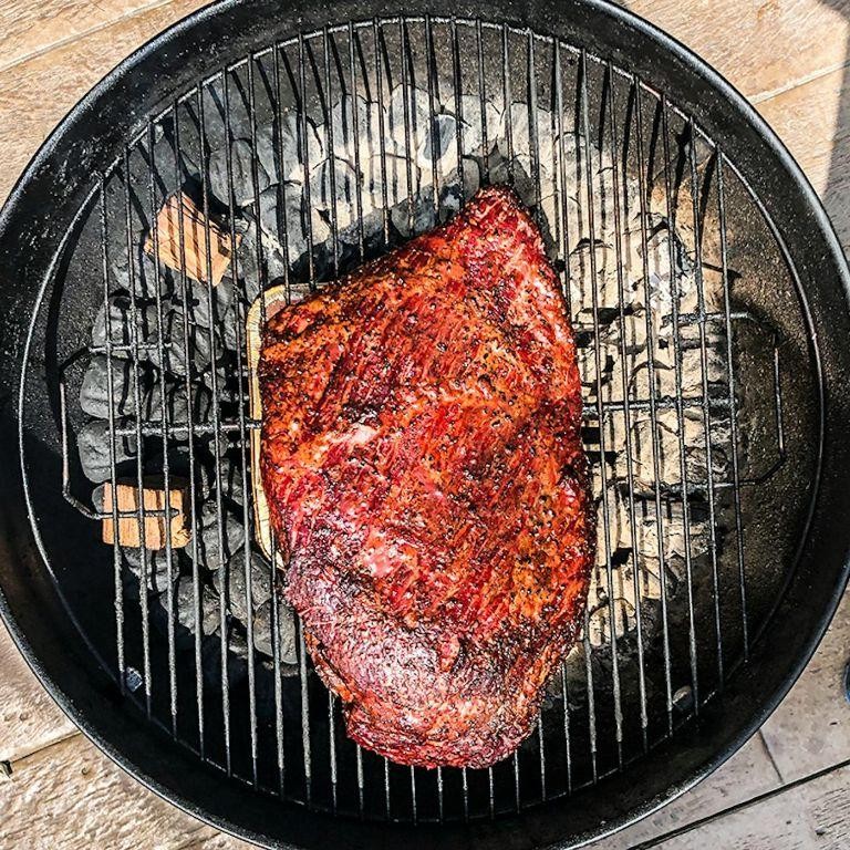 Classic Weber Smoked Brisket