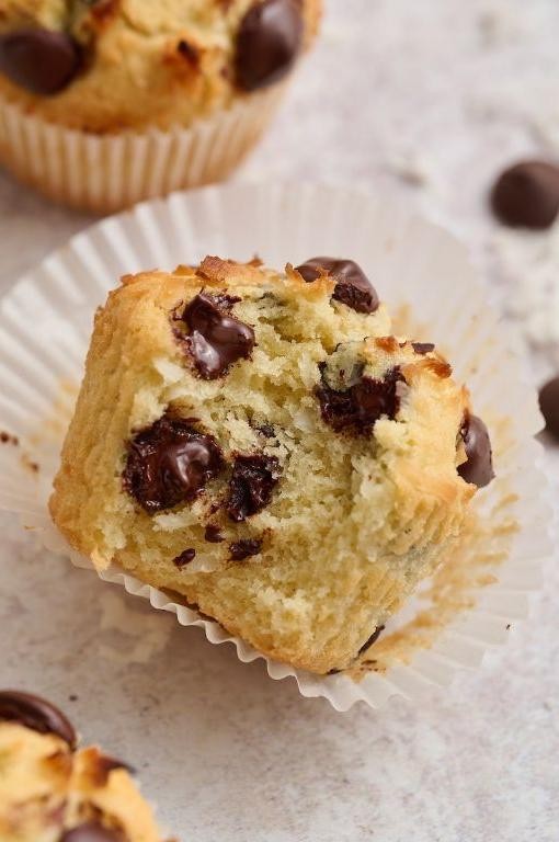 Coconut Chocolate Chip Muffins