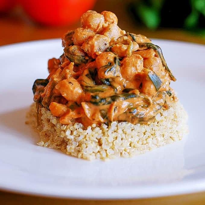 Coconut Curry Quinoa with Chickpeas