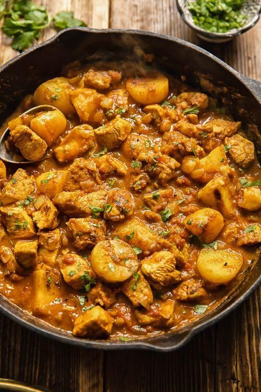 Coconut Milk Chicken Curry with Potatoes