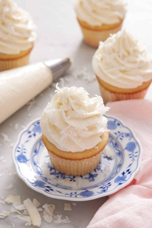 Coconut Whipped Buttercream Frosting