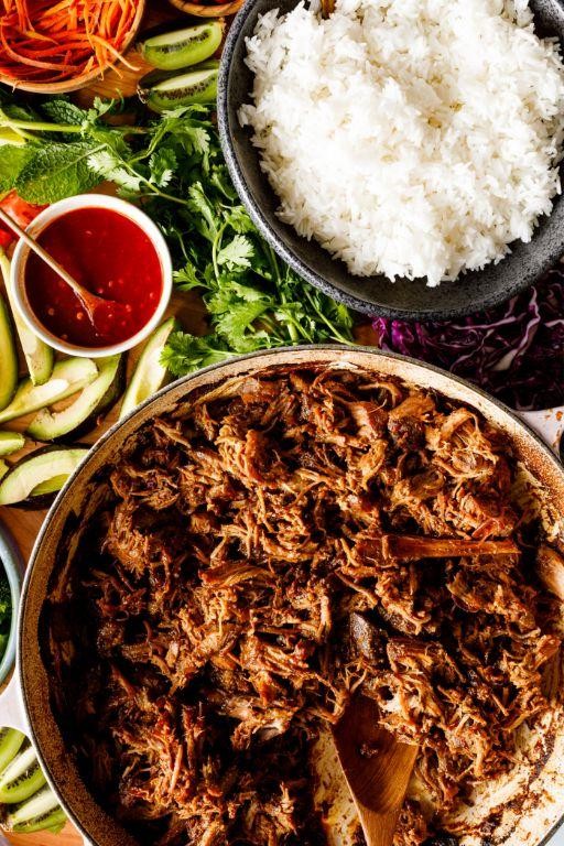 Coconut and Lemongrass Braised Pork