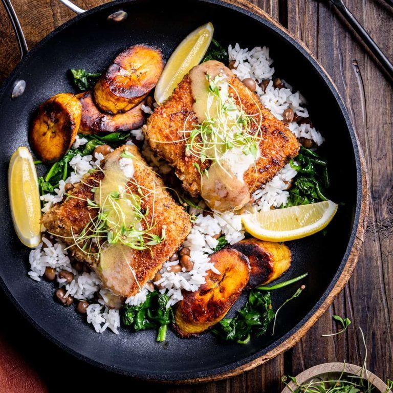 Coconut-Crusted Mahi-Mahi with Pineapple Salsa