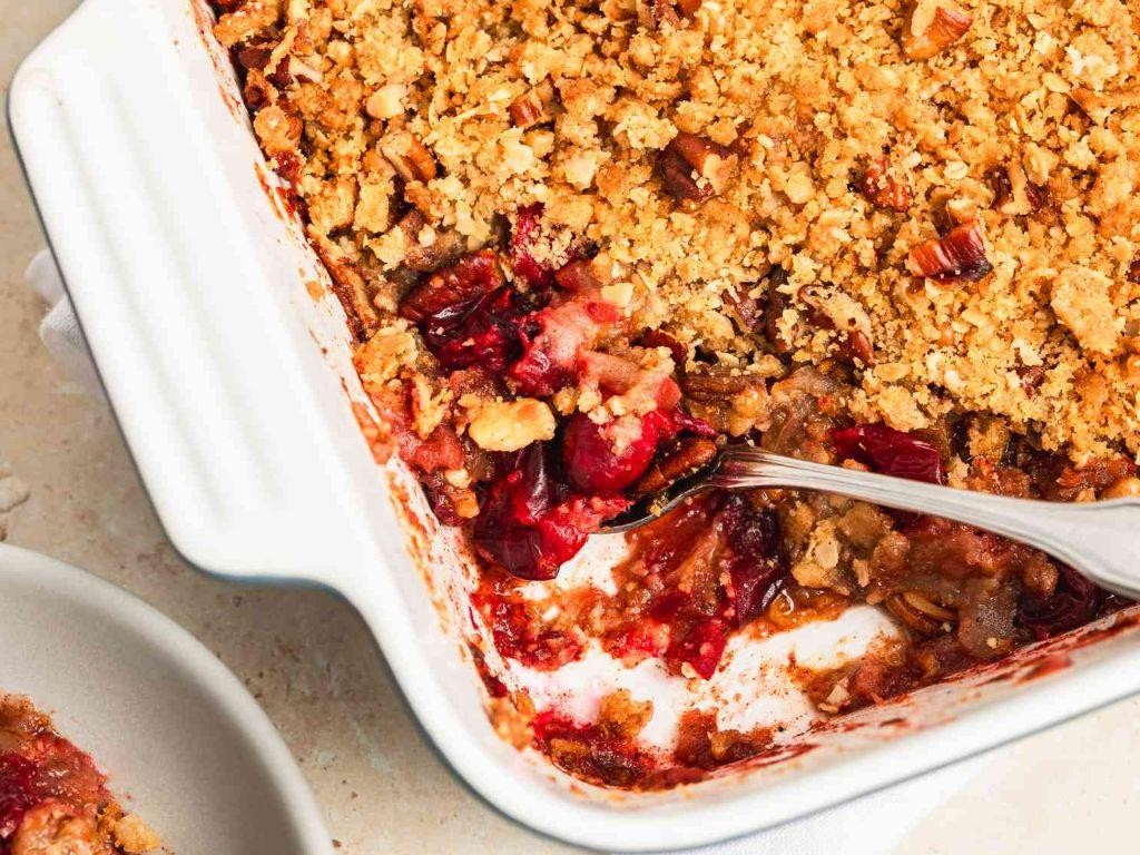 Cranberry Apple Crisp