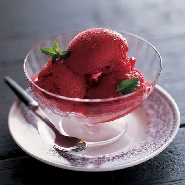 Cranberry Lime Sorbet