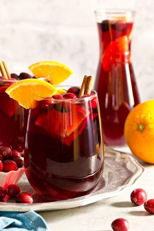 Cranberry Orange Sangria