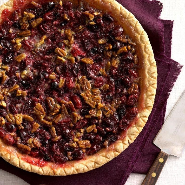 Cranberry Pecan Pie