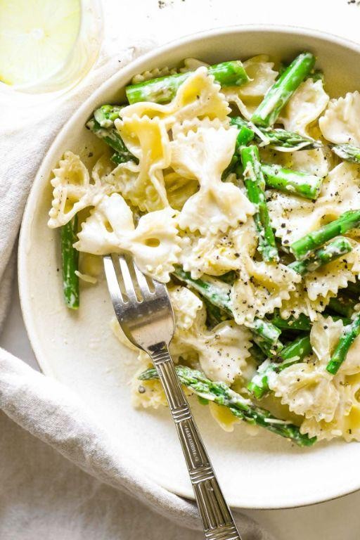 Cream of Asparagus with Lemon Zest