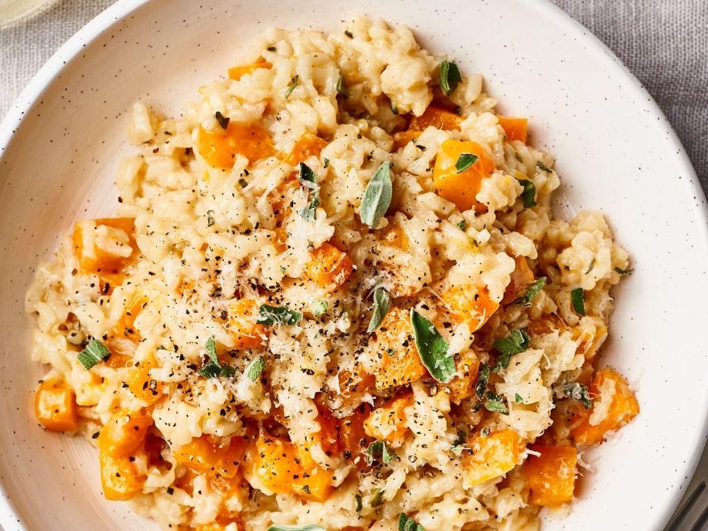 Creamy Butternut Squash Risotto