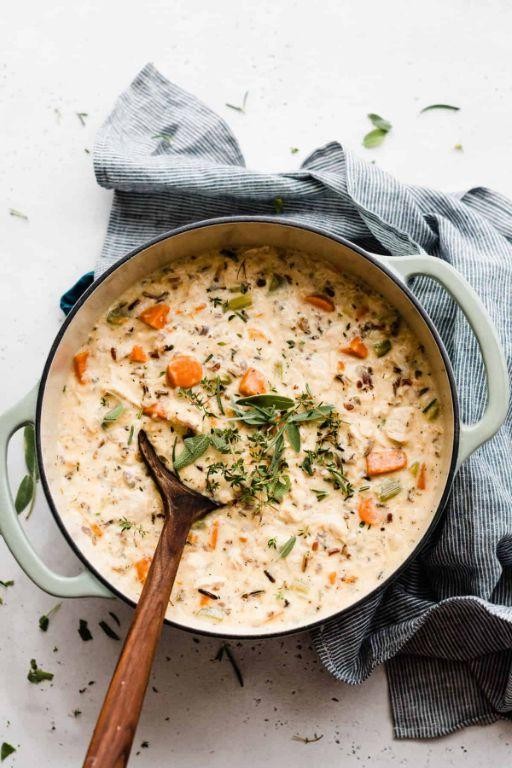 Creamy Chicken and Wild Rice Soup