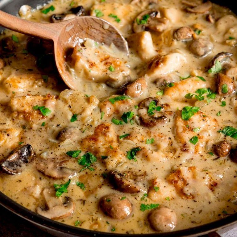 Creamy Mushroom Chicken Casserole