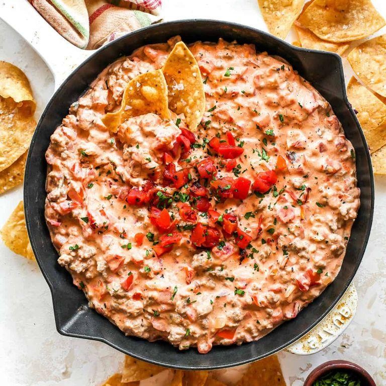 Creamy Sausage and Cheese Dip