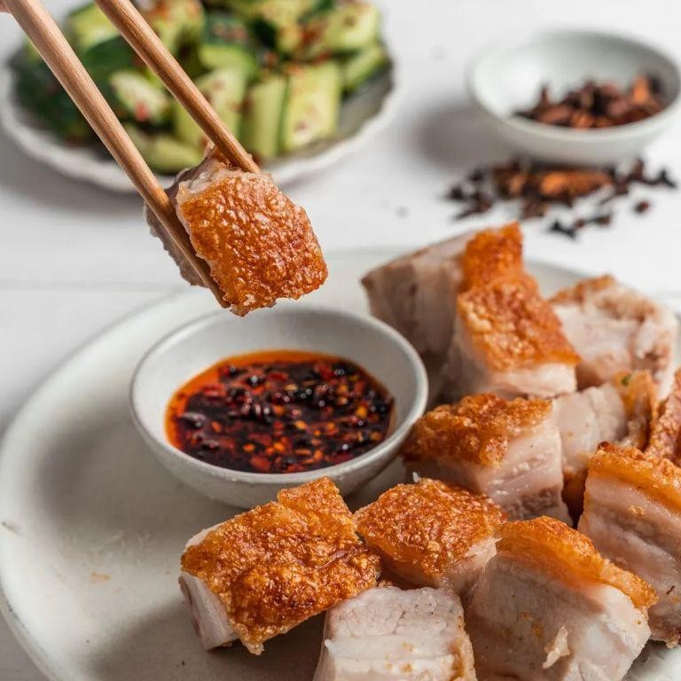 Crispy Chinese Pork Belly with Five-Spice