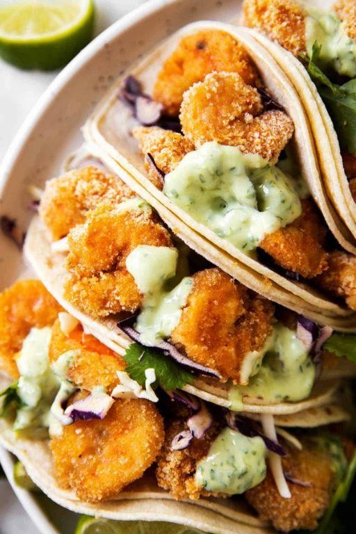 Crispy Frozen Shrimp Tacos
