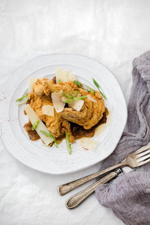 Crispy Parmesan-Crusted Fried Quail