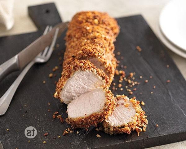 Crispy Parmesan-Crusted Pork Tenderloin