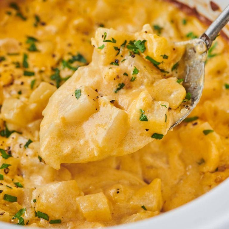Crockpot Cheesy Potato Casserole