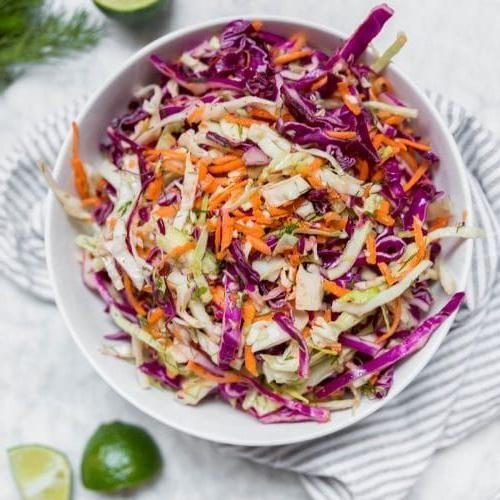 Crunchy German Cabbage Slaw with Dill