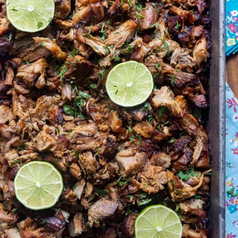 Cuban oregano and lime roasted pork