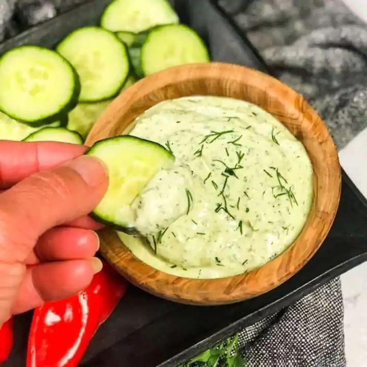 Cucumber Dill Ricotta Dip
