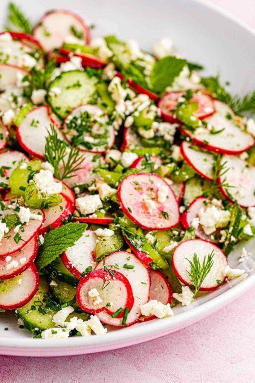 Cucumber and Radish Salad