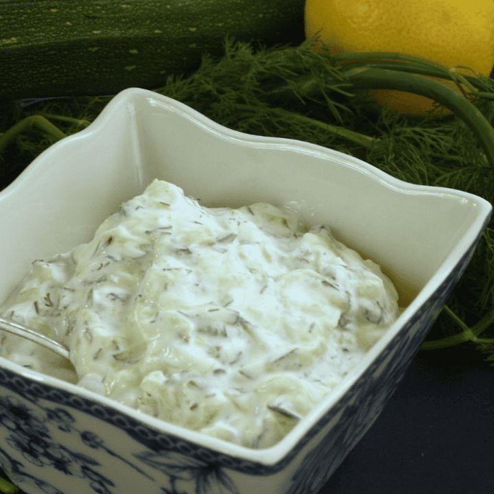 Cucumber-Free Tzatziki with Zucchini