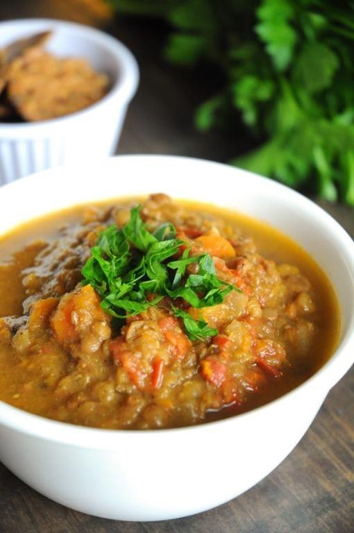 Cumin and Coriander Lentil Soup