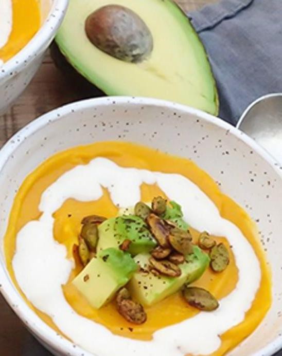 Cumin and Ginger Butternut Squash Soup