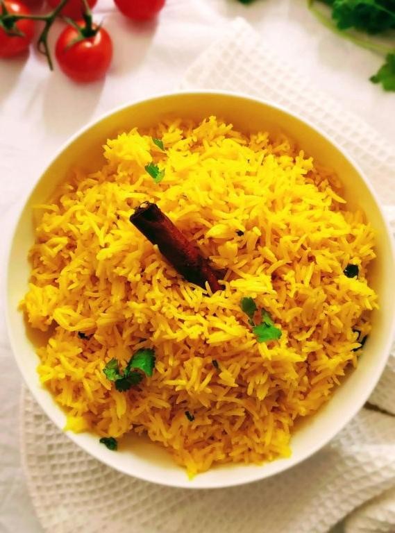 Cumin and Turmeric Rice Pilaf