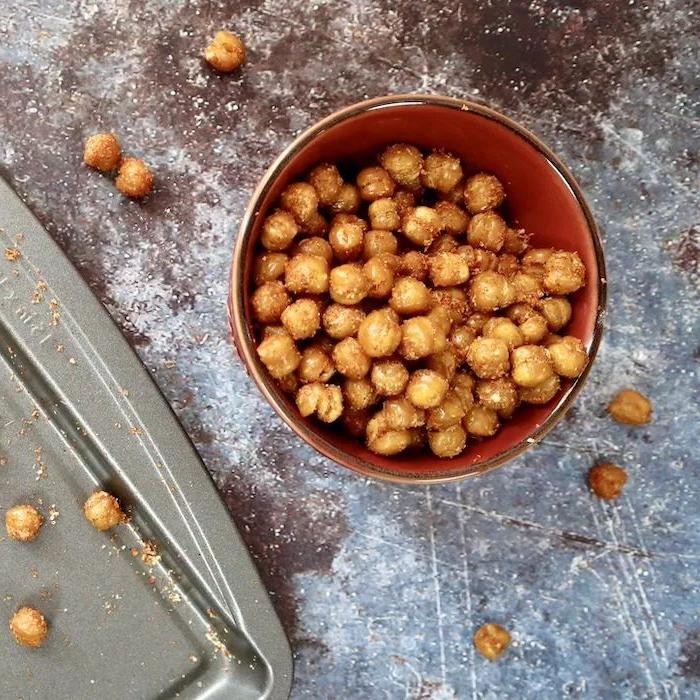 Cumin-Spiced Roasted Chickpeas