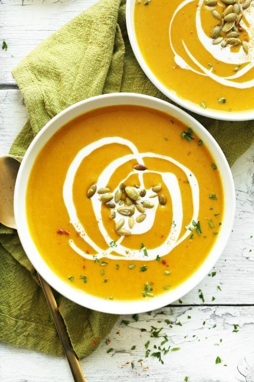 Curried Butternut Squash Soup