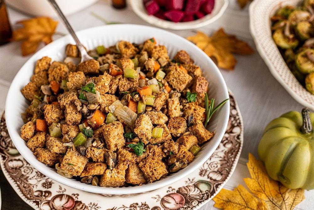 Curried Vegetable Stove Top Stuffing