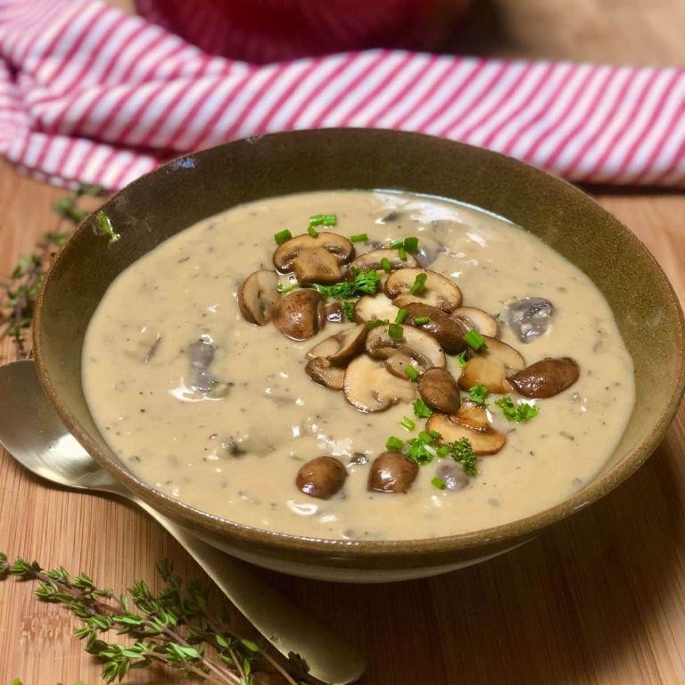Dairy-Free Cream of Mushroom Soup