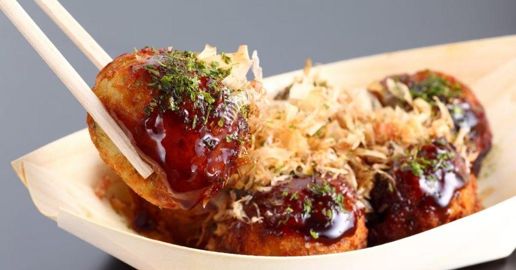 Dashi-Flavored Takoyaki (Octopus Balls)
