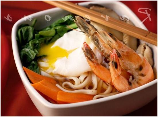 Dashi-Infused Udon Noodle Soup