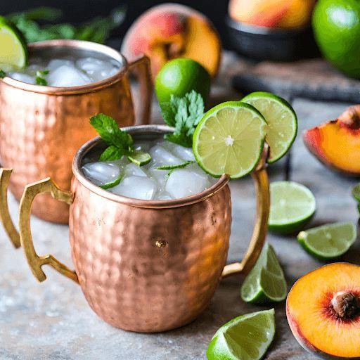 Deep Eddy Peach Moscow Mule