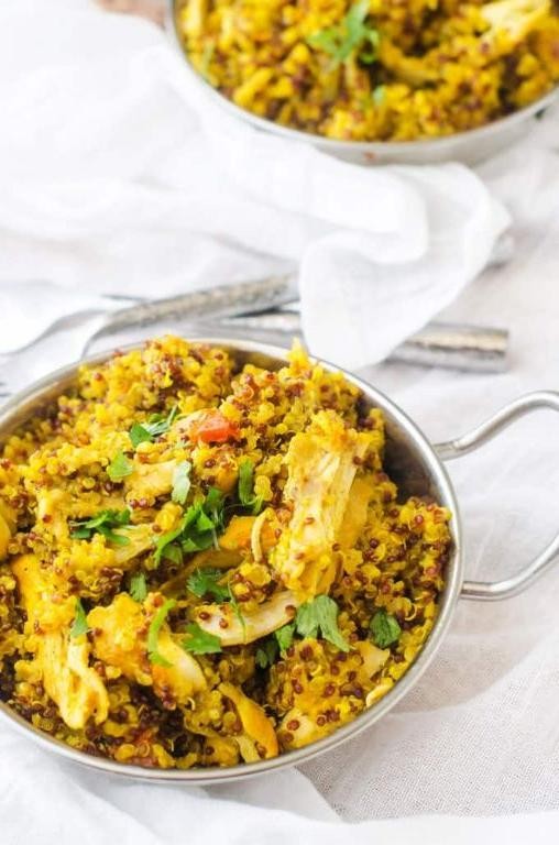 Dutch Oven Chicken and Quinoa