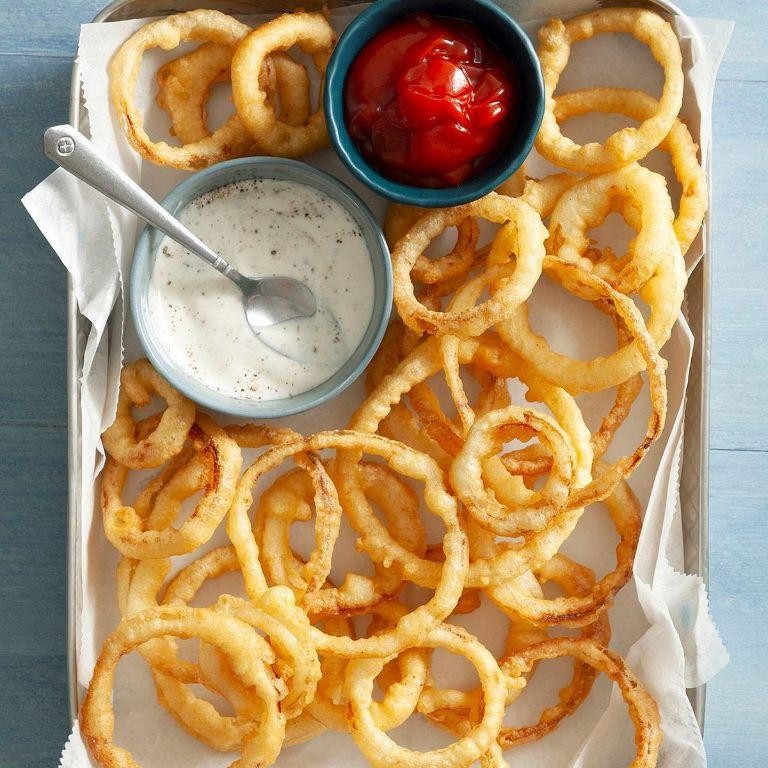 Easy Crispy Onion Rings