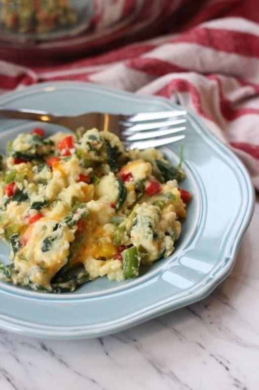 Egg White and Veggie Scramble