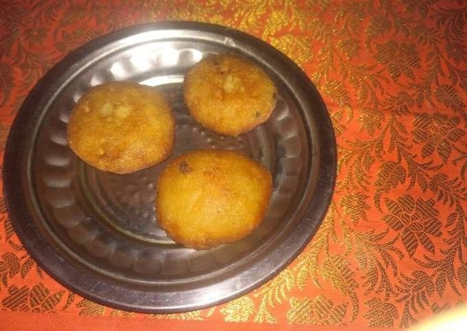 Eggless Sweet Appam with Vanilla Essence