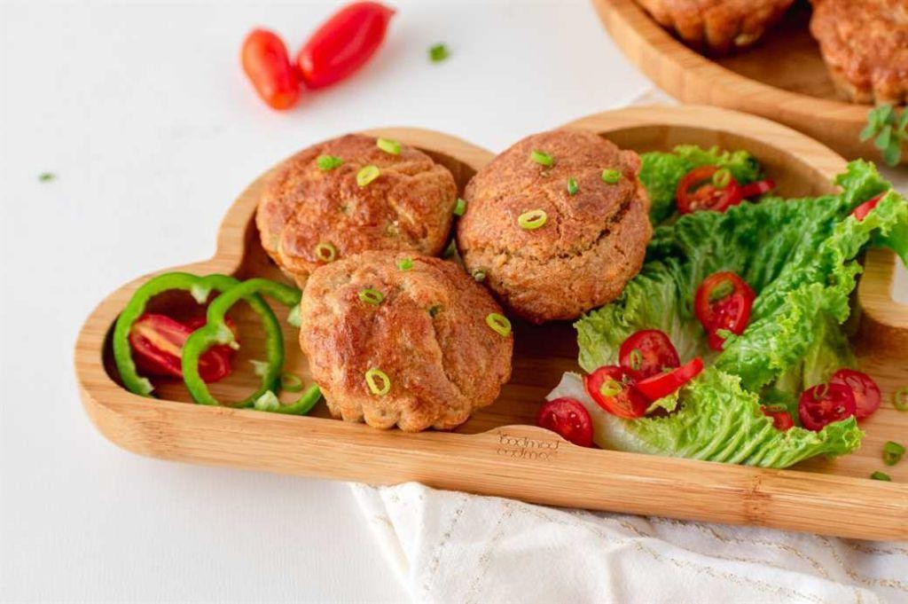 Eggplant and Olive Muffins