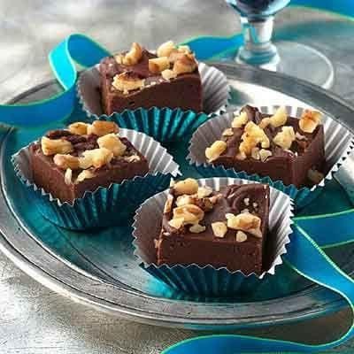 Espresso Walnut Fudge