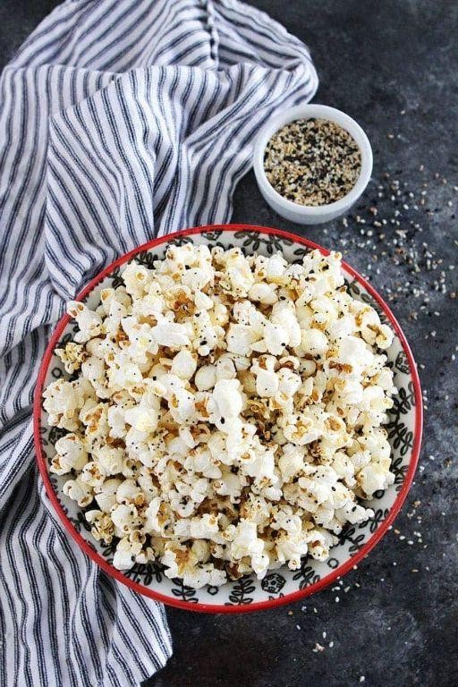 Everything Bagel Popcorn