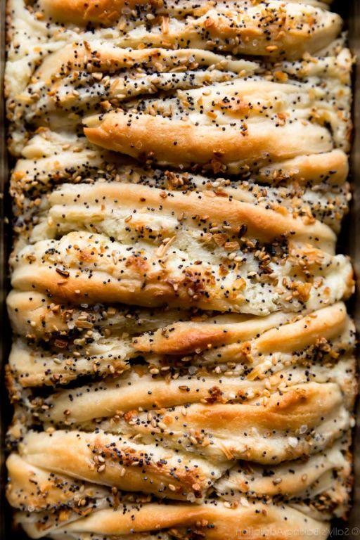 Everything Bagel Pull Apart Bread