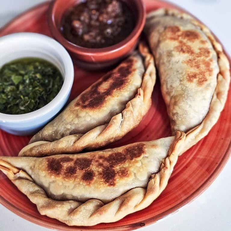 Feijoada Empanadas with Spicy Dipping Sauce
