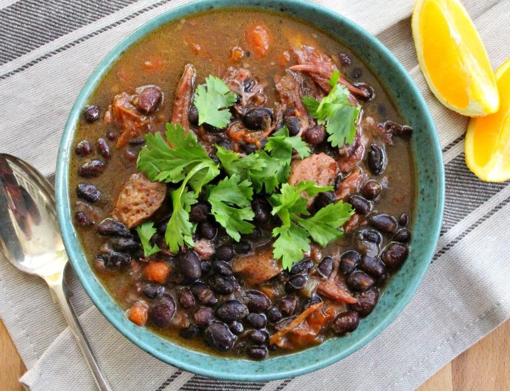 Feijoada Soup with Black Beans and Yucca